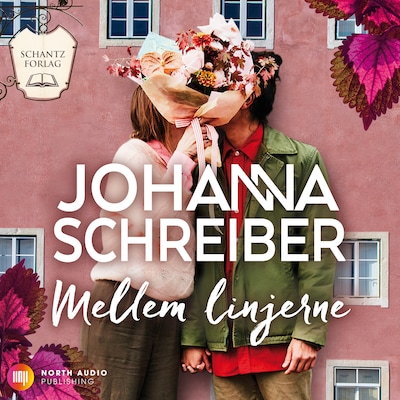 Mellem linjerne – omslag til lydbogen af Johanna Schreiber