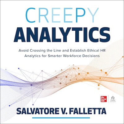 Creepy Analytics – omslag til lydbogen af Salvatore V. Falletta