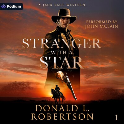 Stranger with a Star – omslag til lydbogen af Donald L. Robertson