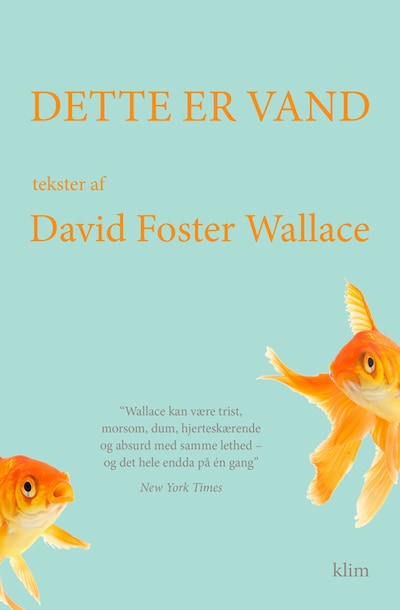 Dette er vand – omslag til lydbogen af David Foster Wallace
