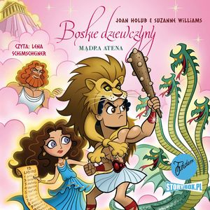 Boskie dziewczyny. Tom 5. Mądra Atena – okładka audiobooka, autor Joan Holub, Suzanne Williams