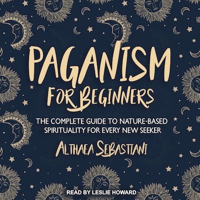 Paganism for Beginners – omslag til lydbogen af Althaea Sebastiani