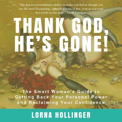 Thank God He's Gone – omslag til lydbogen af Lorna Hollinger
