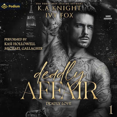 Deadly Affair – omslag til lydbogen af K.A. Knight, Ivy Fox