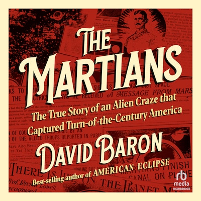 The Martians – omslag til lydbogen af David Baron