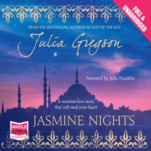 Jasmine Nights – okładka audiobooka, autor Julia Gregson