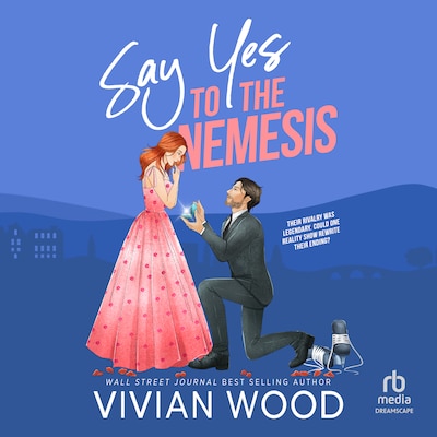 Say Yes to the Nemesis – omslag til lydbogen af Vivian Wood