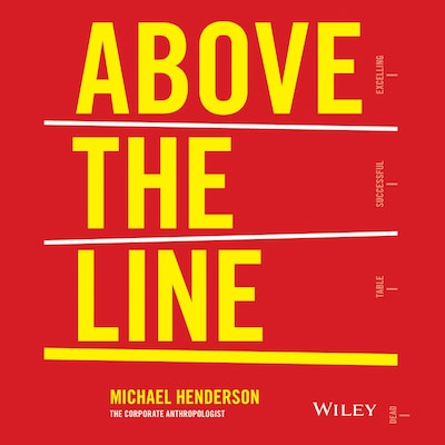Above the Line – omslag til lydbogen af Michael Henderson