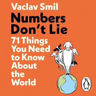 Numbers Don't Lie – omslag til lydbogen af Vaclav Smil
