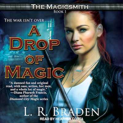 A Drop of Magic – omslag til lydbogen af L.R. Braden