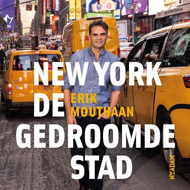 New York, de gedroomde stad – omslag van het luisterboek van Erik Mouthaan