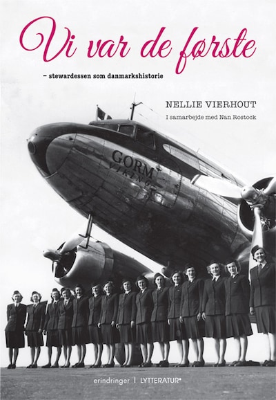 Vi var de første – omslag til lydbogen af Nan Rostock, Nellie Vierhout