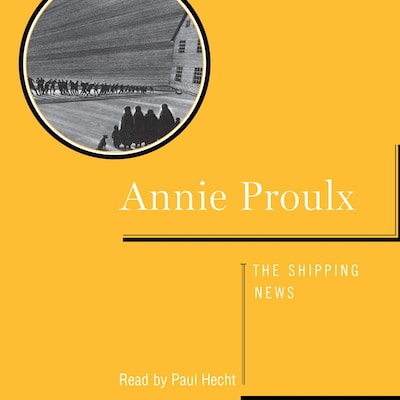 Shipping News – omslag til lydbogen af Annie Proulx