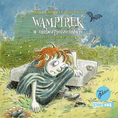Wampirek. Tom 6. Wampirek w niebezpieczeństwie – okładka audiobooka, autor Angela Sommer-Bodenburg