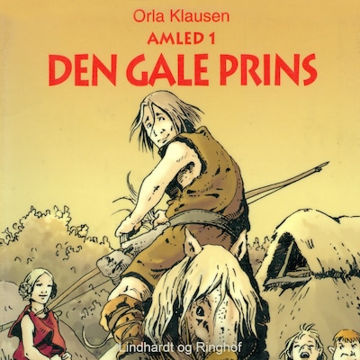 Den gale prins – omslag til lydbogen af Orla Klausen