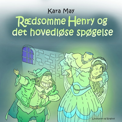 Rædsomme Henry og det hovedløse spøgelse – omslag til lydbogen af Kara May