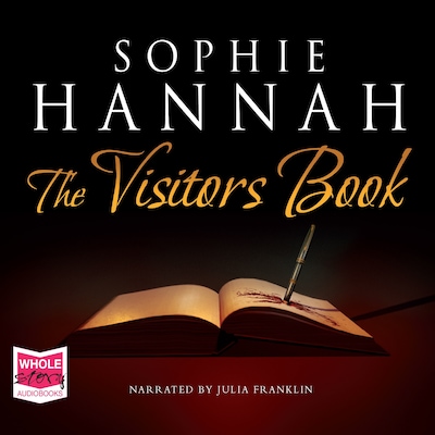The Visitors Book – omslag til lydbogen af Sophie Hannah