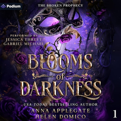 Blooms of Darkness – omslag til lydbogen af Anna Applegate, Helen Domico