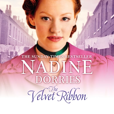 The Velvet Ribbon – omslag til lydbogen af Nadine Dorries