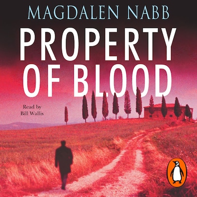 Property Of Blood – omslag til lydbogen af Magdalen Nabb
