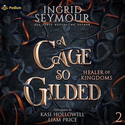 A Cage So Gilded – omslag til lydbogen af Ingrid Seymour