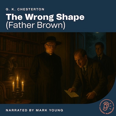 The Wrong Shape – omslag til lydbogen af G. K. Chesterton