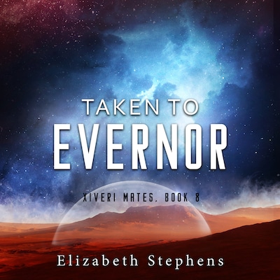 Taken to Evernor – omslag til lydbogen af Elizabeth Stephens