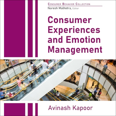 Consumer Experiences and Emotion Management – omslag til lydbogen af Avinash Kapoor