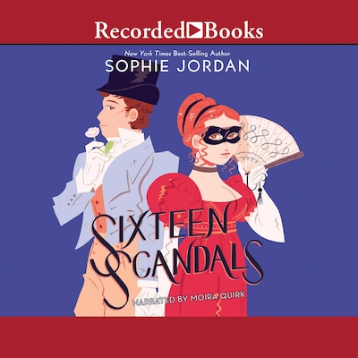Sixteen Scandals – omslag til lydbogen af Sophie Jordan