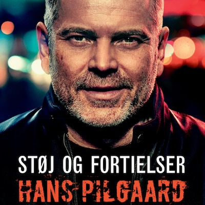 Støj og fortielser – omslag til lydbogen af Hans Pilgaard