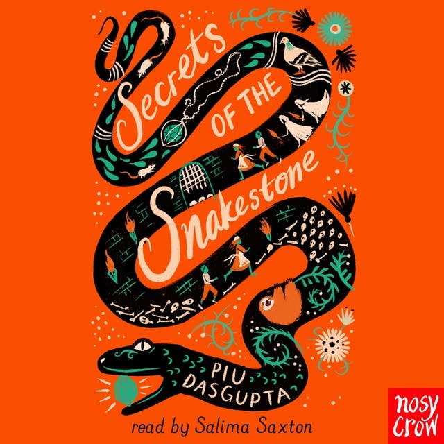 Secrets of the Snakestone – omslag til lydbogen af Piu Dasgupta