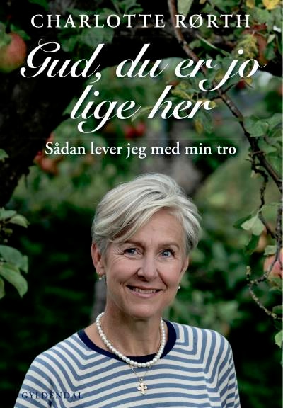 Gud, du er jo lige her – omslag til lydbogen af Charlotte Rørth