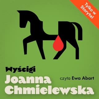 Wyścigi – okładka audiobooka, autor Joanna Chmielewska