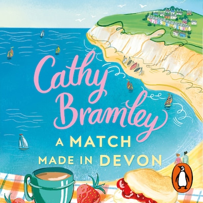 A Match Made in Devon – omslag til lydbogen af Cathy Bramley
