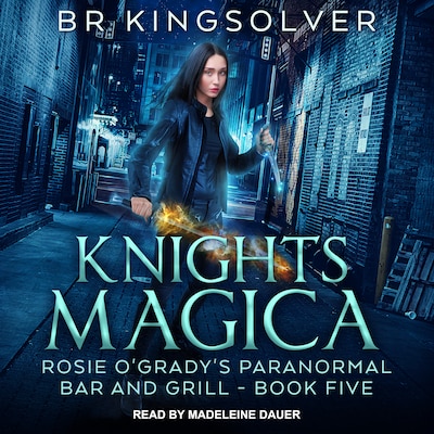 Knights Magica – omslag til lydbogen af BR Kingsolver