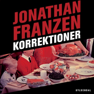 Korrektioner – omslag til lydbogen af Jonathan Franzen