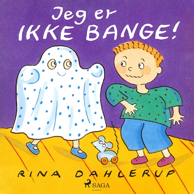 Jeg er ikke bange! – omslag til lydbogen af Rina Dahlerup
