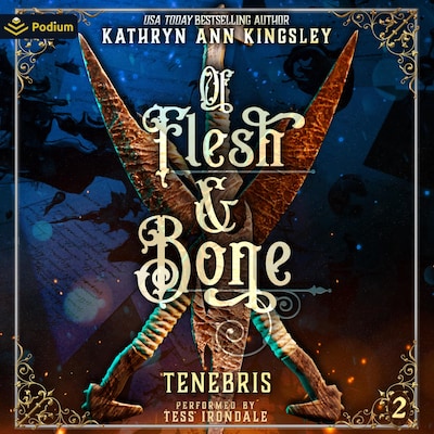 Of Flesh & Bone – omslag til lydbogen af Kathryn Ann Kingsley