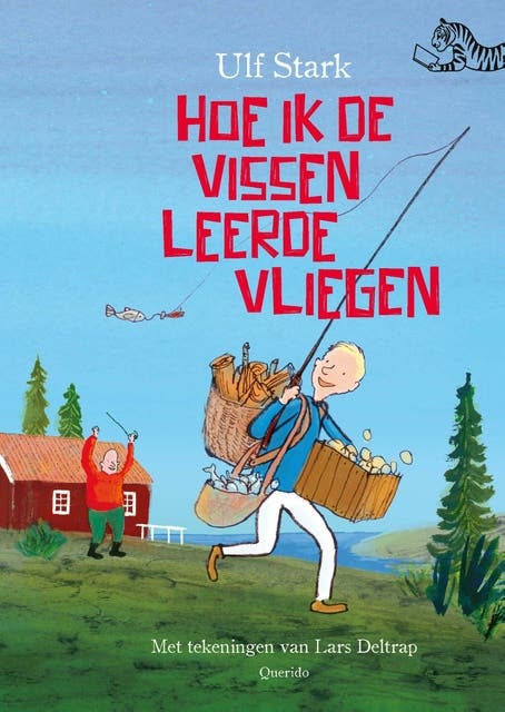 Hoe ik de vissen leerde vliegen – omslag van het luisterboek van Ulf Stark