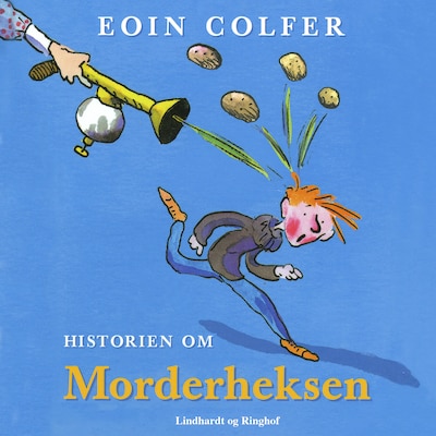 Historien om Morderheksen – omslag til lydbogen af Eoin Colfer