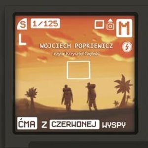 Ćma z czerwonej wyspy – okładka audiobooka, autor Wojciech Popkiewicz