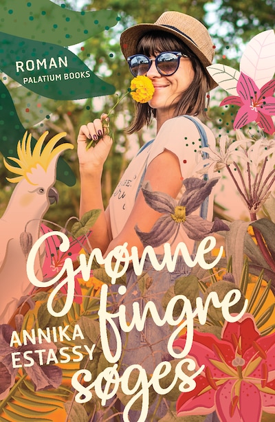 Grønne fingre søges – omslag til lydbogen af Annika Estassy