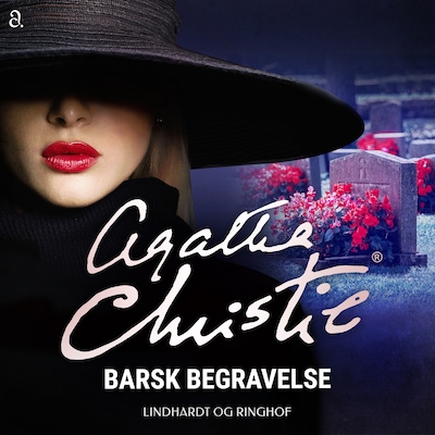 Barsk begravelse – omslag til lydbogen af Agatha Christie