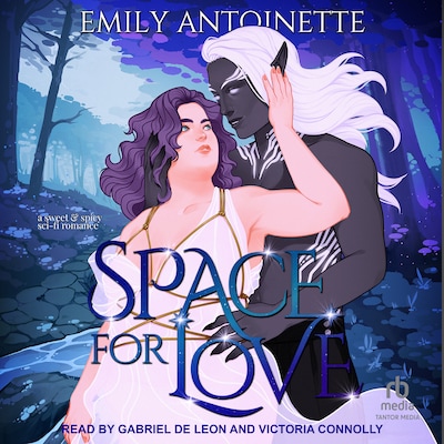 Space for Love – omslag til lydbogen af Emily Antoinette