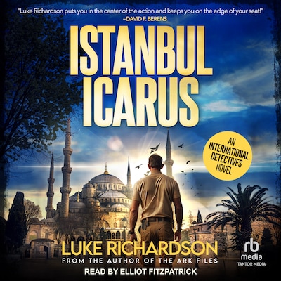Istanbul Icarus – omslag til lydbogen af Luke Richardson