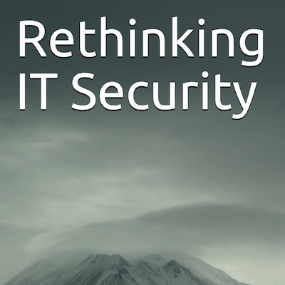 Rethinking IT Security – omslag van het luisterboek van Svavar Ingi Hermannsson