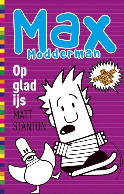 Op glad ijs – omslag van het luisterboek van Matt Stanton