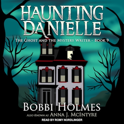 The Ghost and the Mystery Writer – omslag til lydbogen af Bobbi Holmes, Anna J. McIntyre
