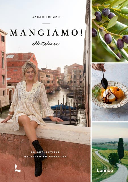 Mangiamo!: 66 authentieke recepten en verhalen – omslag van het luisterboek van Sarah Puozzo