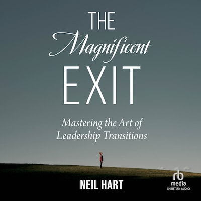 The Magnificent Exit – omslag til lydbogen af Neil Hart